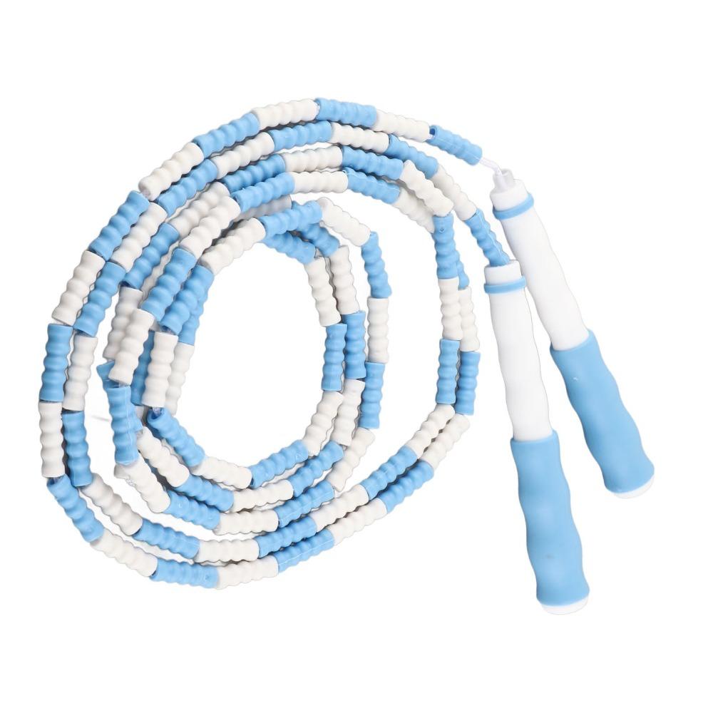 Soft Beaded Beaded Jump Rope Anti-Slip Handle Skipping Rope Adjustable Jump Rope Exercise
