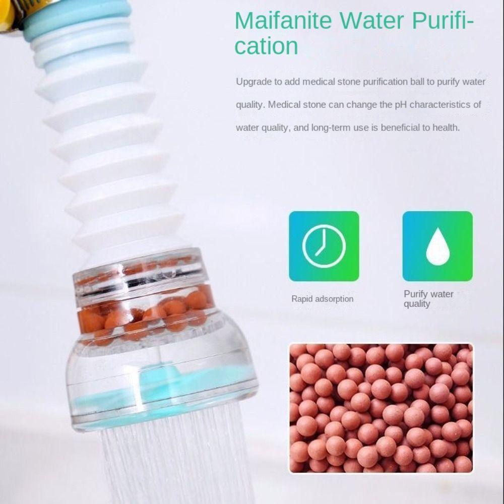 1Pcs Splash-proof Faucet Shower Filter 360 Degree Rotating Rotating Filter New Faucet Extension
