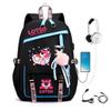 Sweet Strawberry Bear Children'S Backpack Lightweight Ridge Protection Large Capacity Primary And Secondary School Student Burden Reduction School Bag