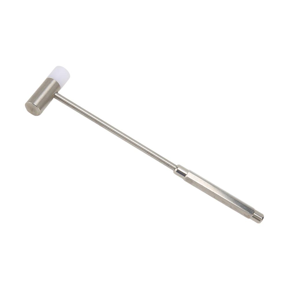 Stainless Steel, ABS High Hardness Mini Round Head Mallet Household Small Metal Fitting Tapping