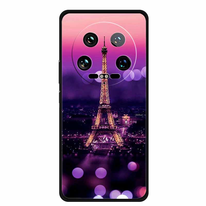 Чехол для Xiaomi 14 Ultra 5G 6,73" Роскошный мягкий силиконовый задний чехол из ТПУ для телефона Xiaomi 14 Ultra Чехлы для телефона Mi 14Ultra Funda ТПУ-оболочка