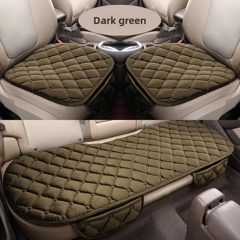 Auto Warm Car Cushion Three-piece Set Car Seat Cushion Three-piece Seat Cushion