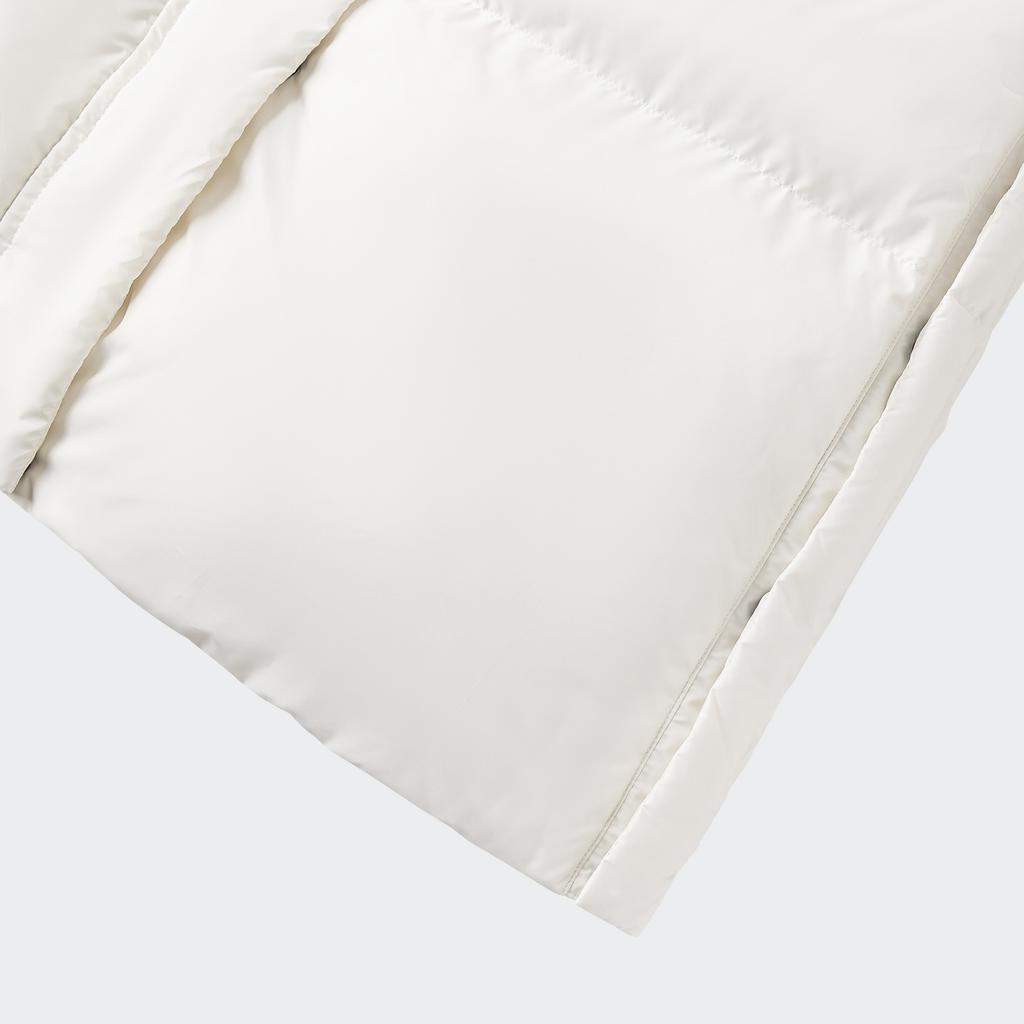 Adidas Длинный пуховик, теплая спортивная повседневная куртка с капюшоном и длинными рукавами, женская куртка Han-Jade-White JV6196