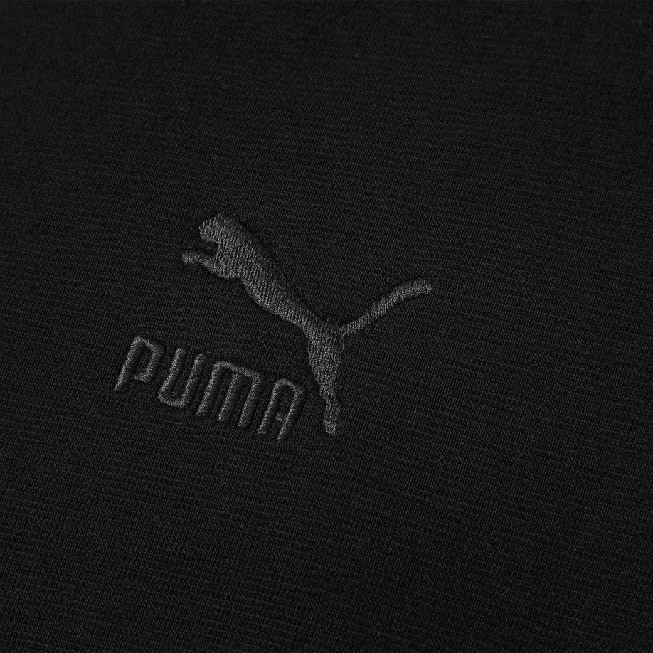 Puma Bz Graphics Crew Casual Series Round Neck Fashion Universal Pullover Sweatshirt Men sweatshirt Black 627449-01