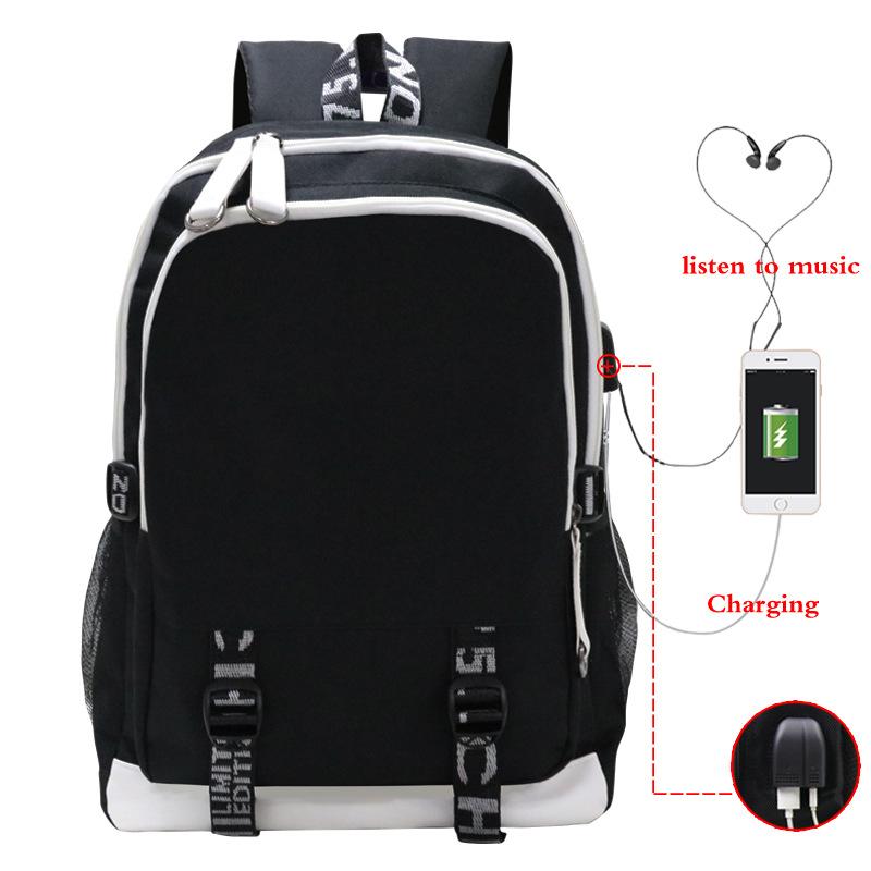 Blank USB Backpack Travel Backpack Student School Bag Outdoor Bag Support To Customize/make