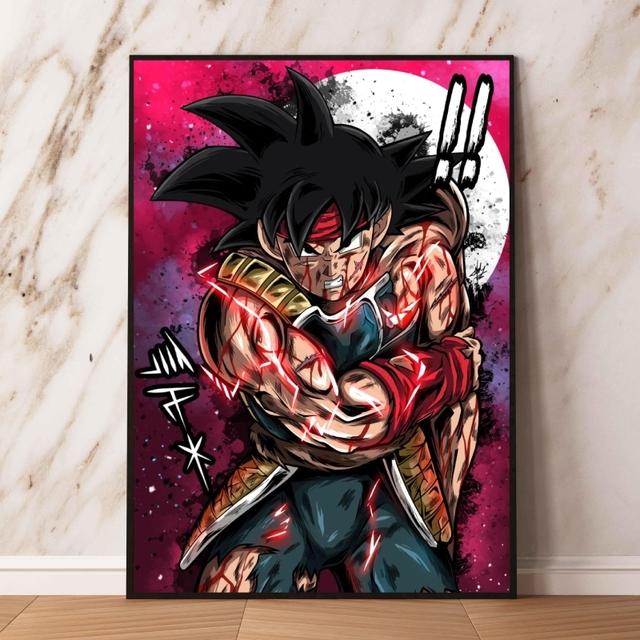 Аниме постер Dragon Ball Torso Wukong Модульная картина детская экшн-кукла Наклейка на стену украшение для гостиной