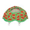 Rabbit Hay Feeder Bag Watermelon Pattern Small Pet Rabbit Guinea Pig Hanging Large Capacity Hay Feeding Bag