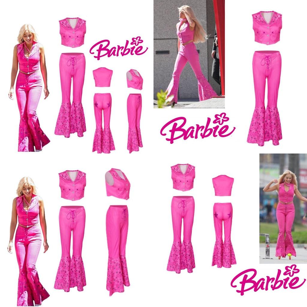 Trendy Barbie Ken Movie Character Cosplay Outfit Polyester, Personalized Streetwear, Available In Multiple Sizes