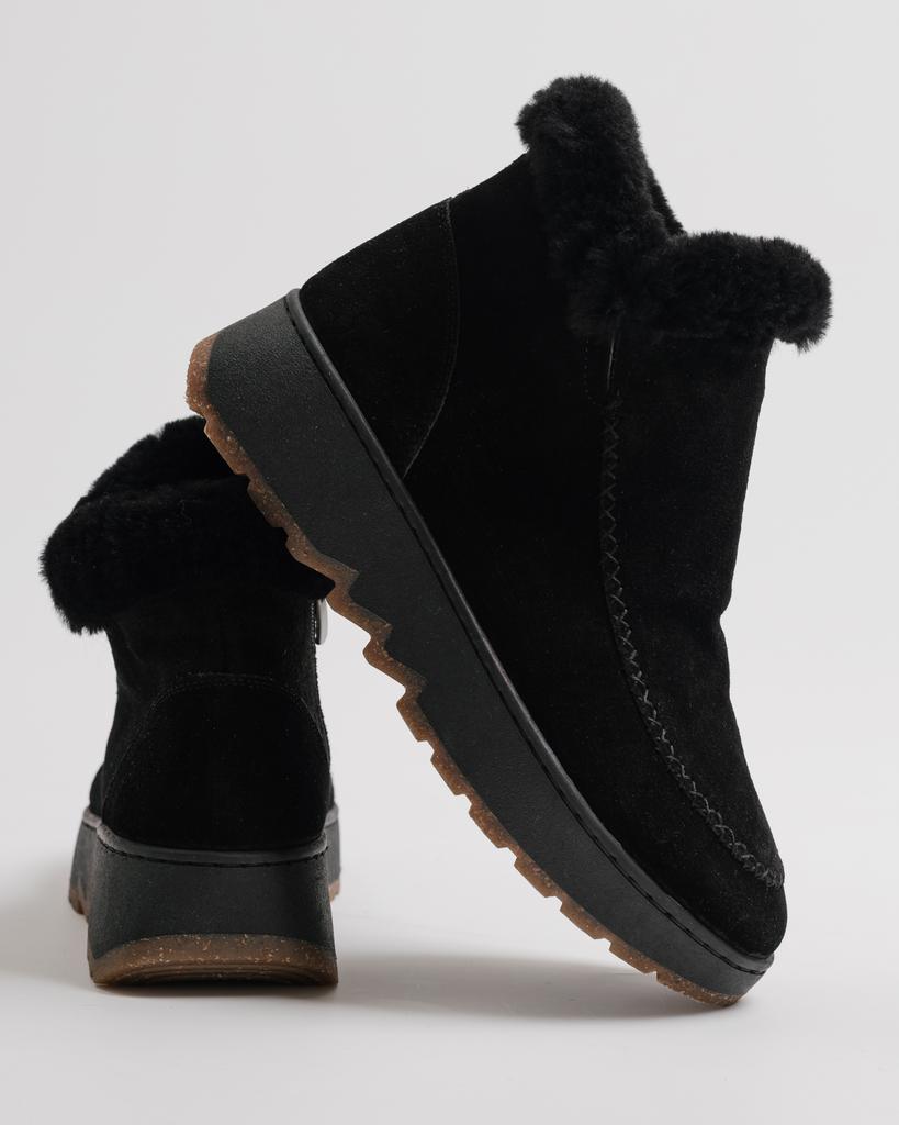 Winter Boots Krula 75002 36 Black Suede