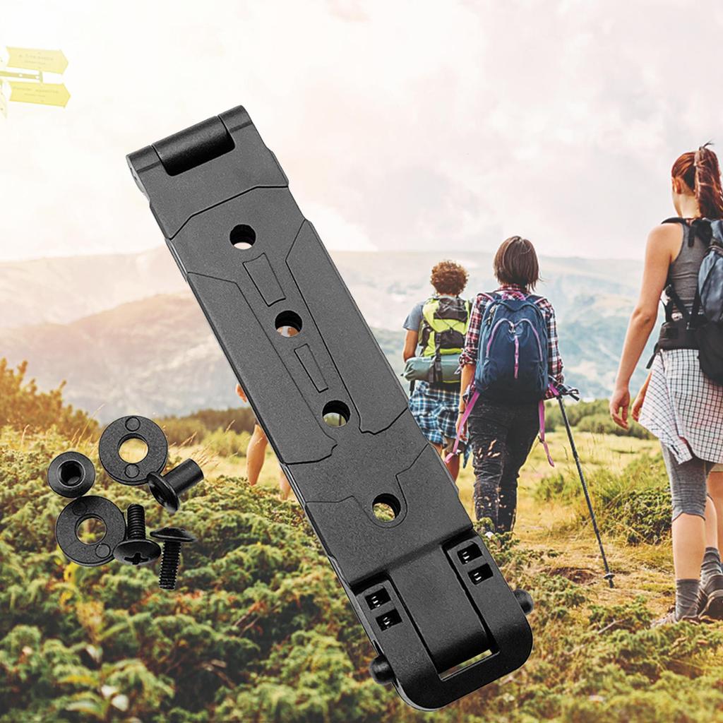 MOLLE-LOK Sheath Sheath K Sheath Scabbard Waist Back Clip Clip Kydex Buckle System Transportation Sheath K Scabbard