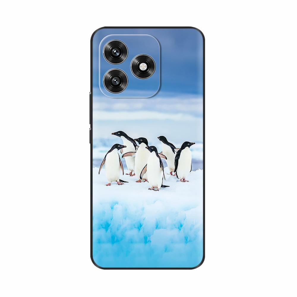 Чехол для телефона For Honor X5C Plus Чехол Черный Мягкий Силиконовый Задняя Крышка Для Honor X5c X5b Plus X5 Чехлы Ударопрочный Корпус Крышка Para