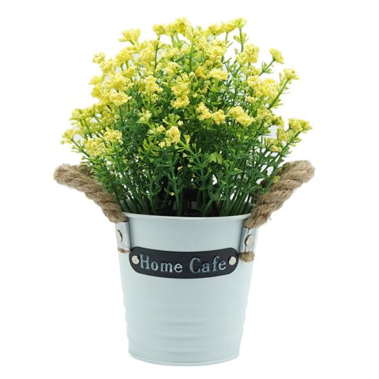 Искусственный цветок пенопластовый завод бонсай в горшке гостиная сад настольное украшение