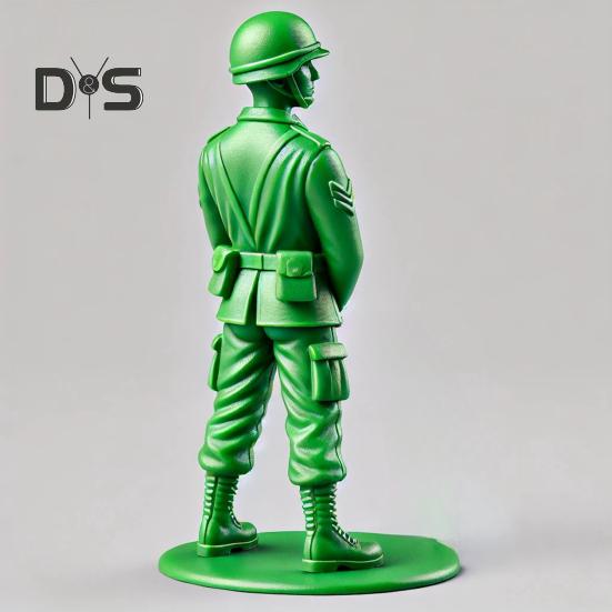 Статуэтка зеленого солдата в туалете, читающего газету, писающего человека, статуэтка из смолы, скульптура, модель, игрушка, украшение для домашнего офиса, рабочего стола, орнамент