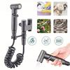 Toilet Bidet Spray Kit with Shower Hose, Portable Shower Bidet Sprayer Kit, for Home Bathroom Toilet Bidet Shower Head Double Outlet Valve
