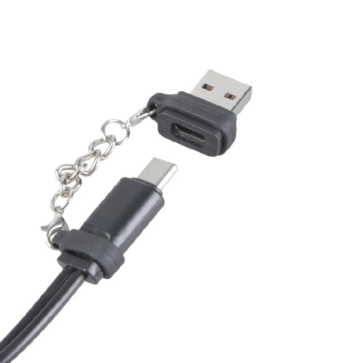 Двойная USB-линия питания CREATE 5 В, короткий шнур 20 см, постоянный ток, разъемы, силовые устройства, портативная зарядка