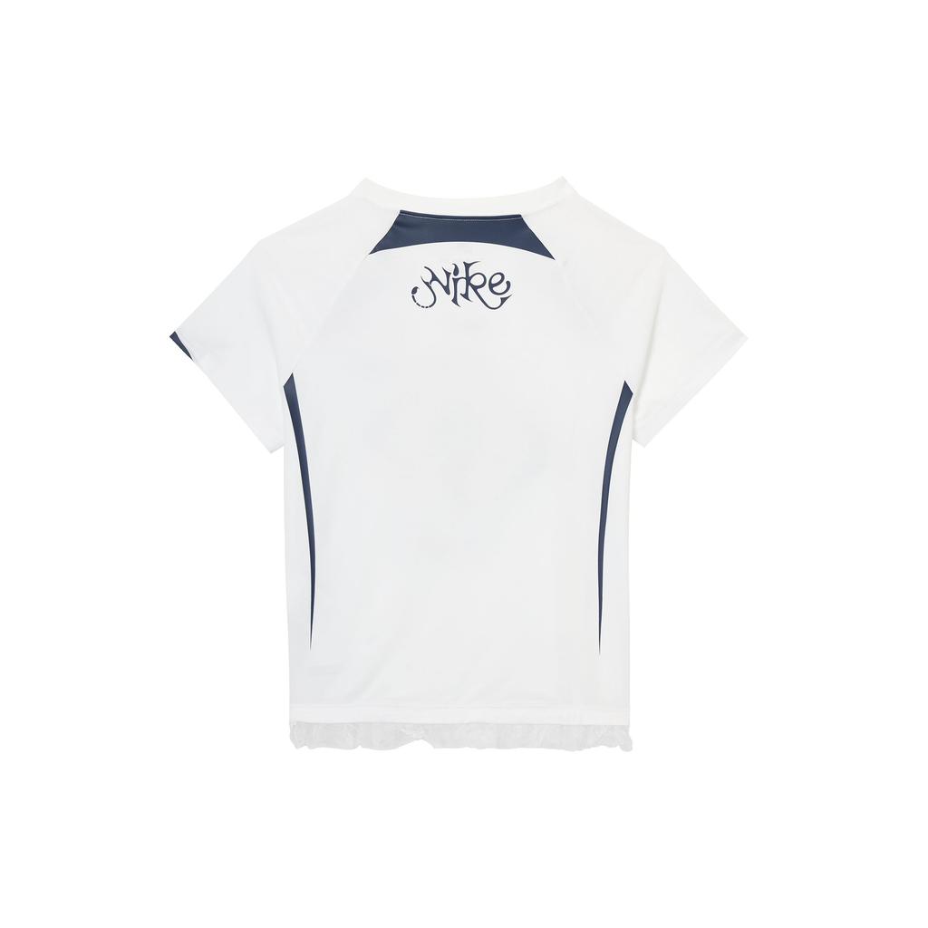 Nike Спортивная повседневная футболка с коротким рукавом реглан Женские топы II1950100