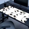 Cute Cartoon Panda Mouse Pad Large Gaming Accessory XXL Game Rubber Deskmats Non-Slip Computer Keyboard Mat Laptop Long Mousepad