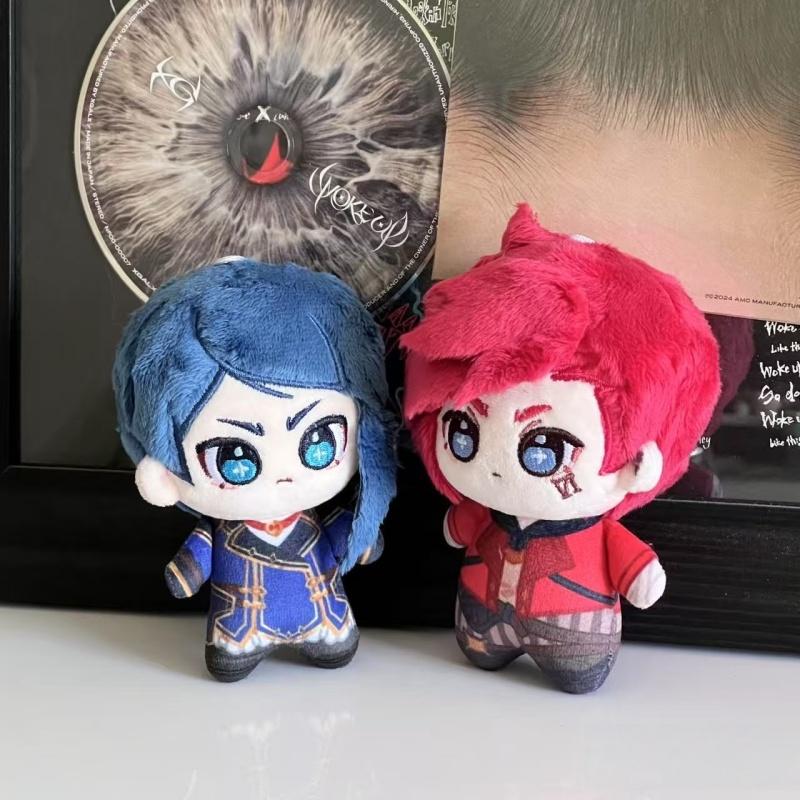 New Double City War Caitlyn Wei Pendant Plush Toy 10cm Caitlyn Wei Character Squishy Doll For Anime Birthday Gift