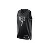 NBA Brooklyn Nets Kevin Durant Jersey Black Men Streetwear DH8057-010