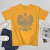 Unisex Unisex Polish Eagle Poland Polska Coat of Arms Polish Pride Retro Flag Tshirt Tees T Shirts WoUnisex Boys 100 Cotton TShirt