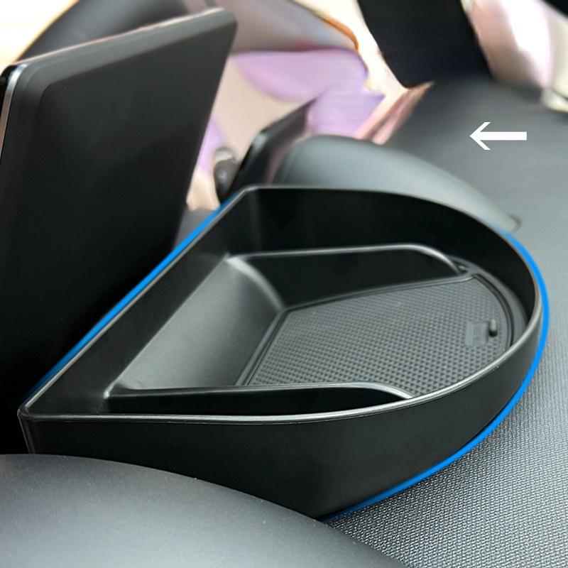 Car Storage Box For BYD Dolphin Central Control Storage Sundries Box Byd EA1 Water Cup Holde Rear Screen Storage Box Accessories