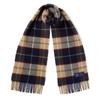ABRAHAM MOON Merino Wool Muffler 25cm - Winchester Navy