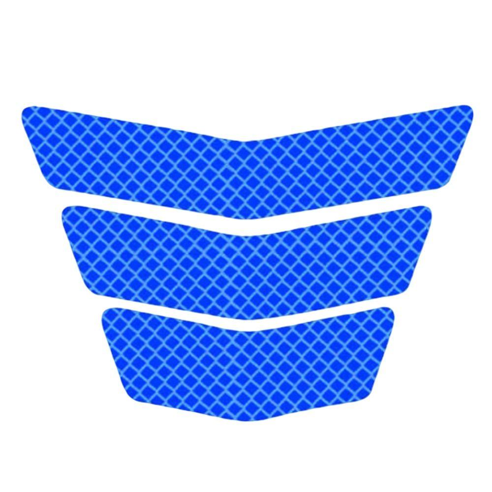 Новые светоотражающие наклейки для мотоциклов, наклейки на топливный бак, крылья, полоски, гоночная защитная пленка, водонепроницаемое украшение для мотоцикла