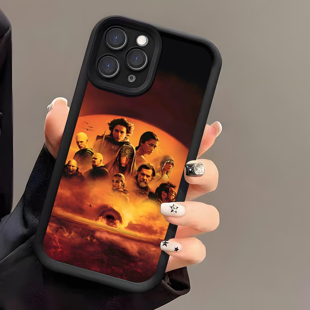 Sci-fi Movie Dune Part 2 Phone Case For IPhone 17 Air 16 E 15 14 Plus 13 12 11 Pro Max Black Sky Eye Stepped Protective Case