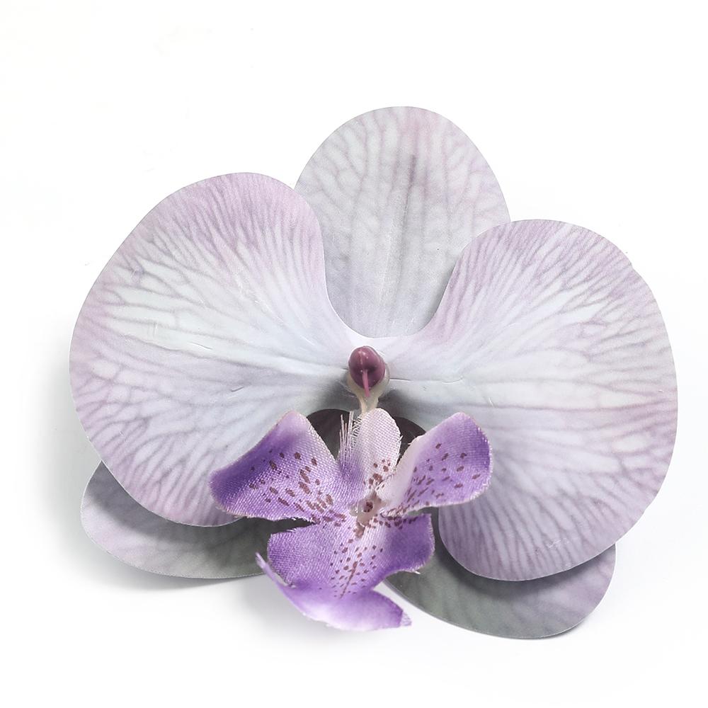 3/5/10 шт. Головки искусственных цветов Орхидея Фаленопсис 8 см, Искусственный цветок для домашнего декора, Свадебное украшение, Аксессуар для гирлянды, Поделки своими руками