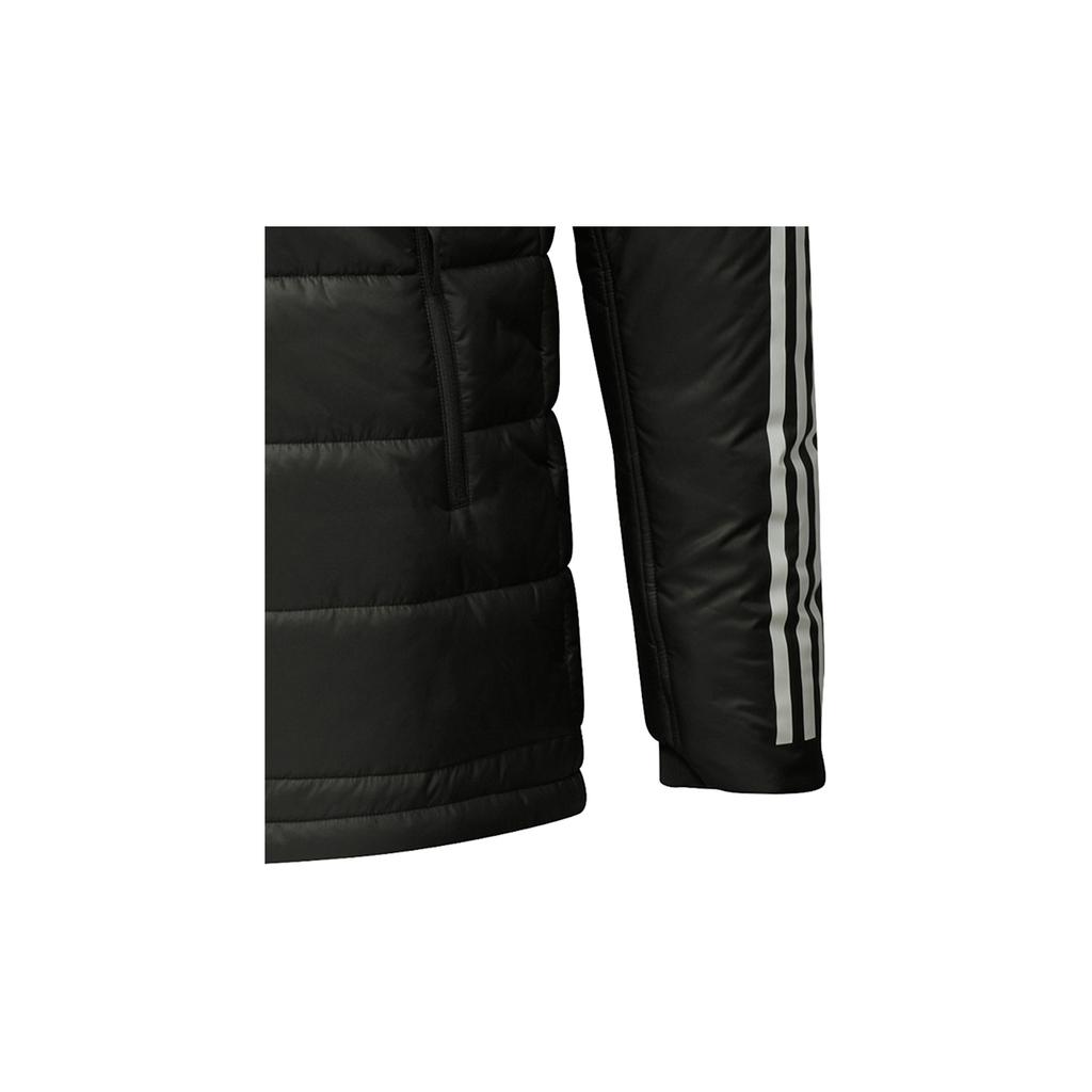 adidas Mufc Outdoor Sports Hooded Cotton Jacket Winter Men Jacket Military-Green FR3682