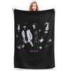 Оззи Осборн Крылья Ангела Плед Black Sabbath Пикник Фланелевое Постельное Белье Накидки Для Гостиной Супер Теплое Покрывало Подарок на День Рождения