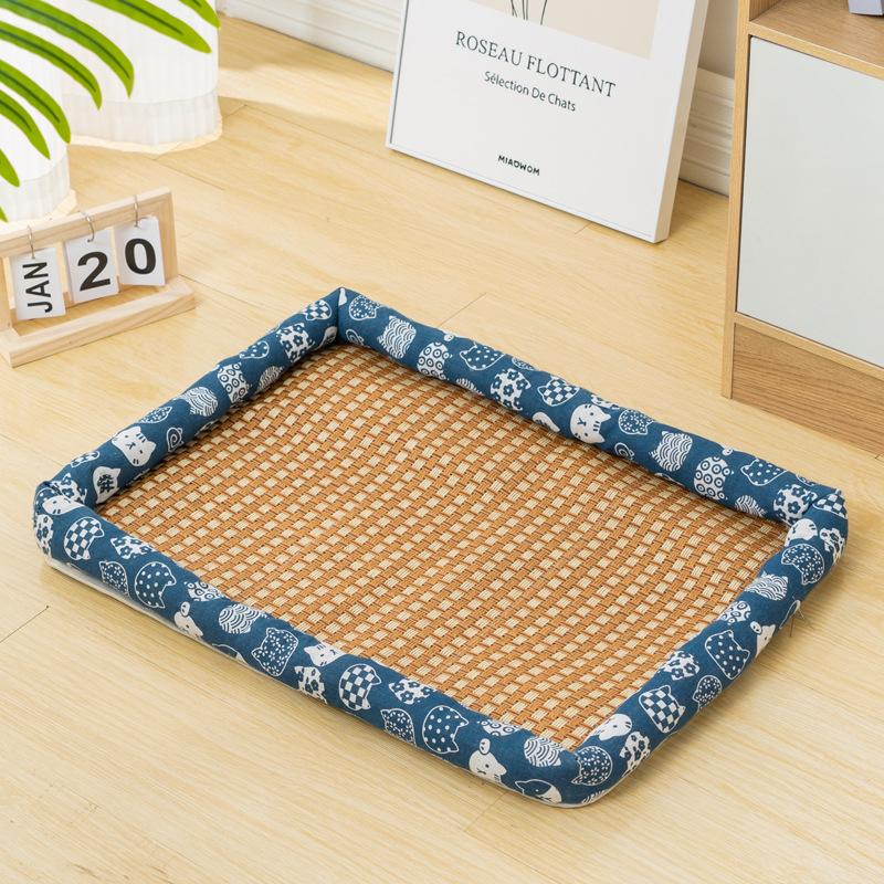 Free Pillow Pet Bed Cat Cool Summer Bed Waterproof Dog Sleeping Bed Ice Pet Mat Washable Bed For Dog