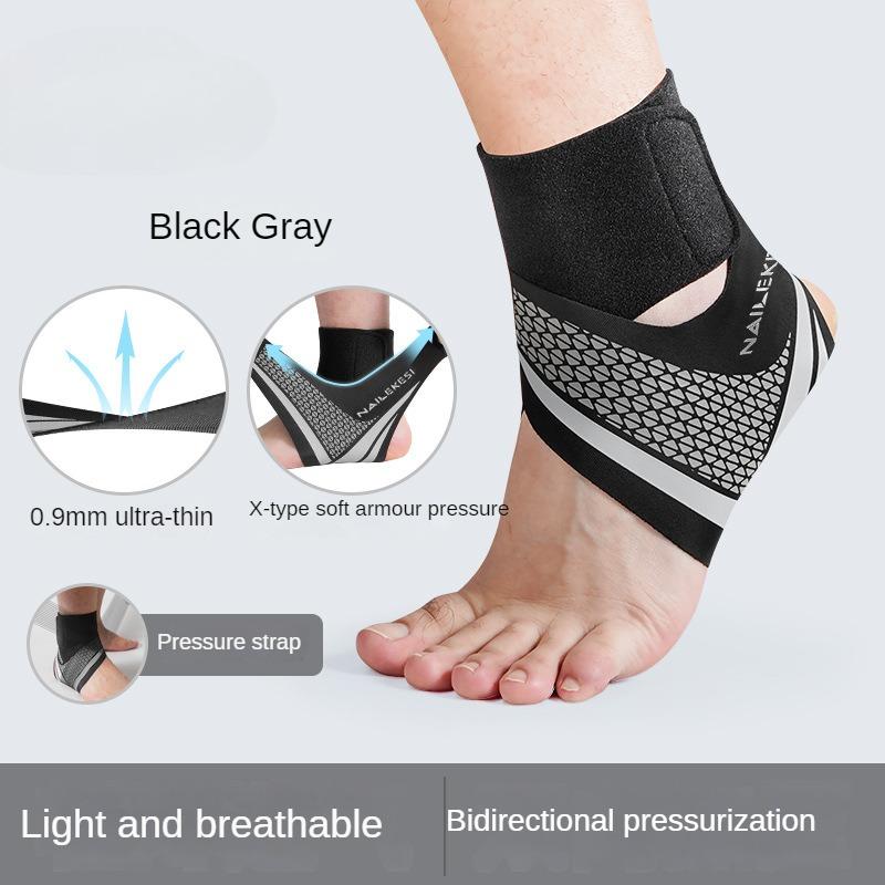 Спортивный бандаж на лодыжку, фиксатор голеностопного сустава против растяжения, бандаж для восстановления связок при растяжении связок