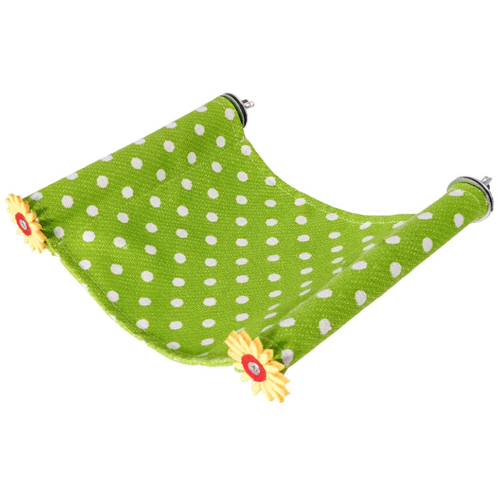 Гнездо для птиц Клетка для попугаев, стоящая на жердочке, клетка для птиц, гамак, кровать для маленьких птиц, спальное место из ткани, гамак для волнистых попугайчиков