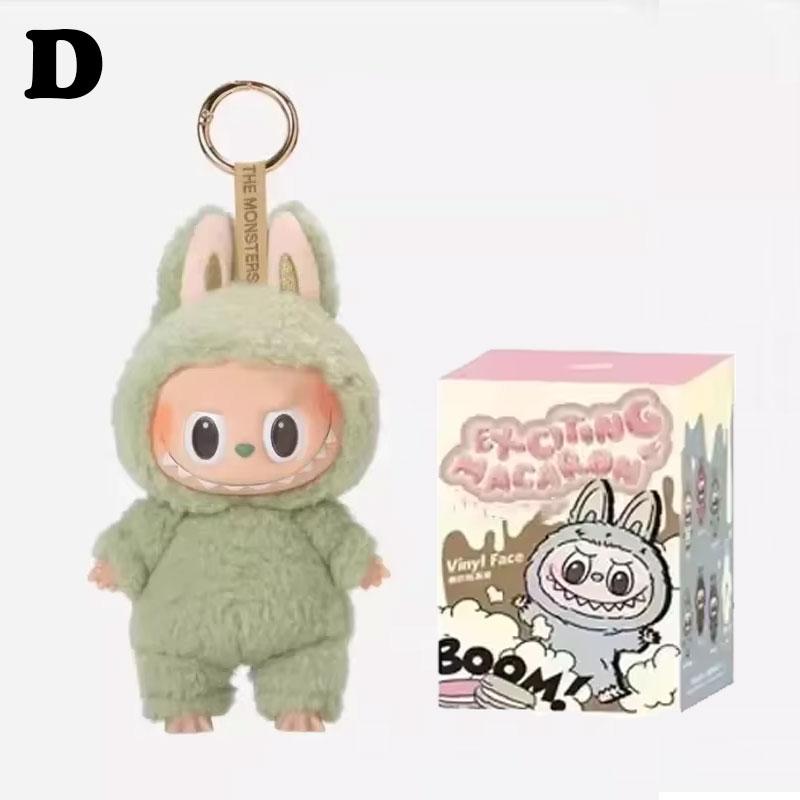 Для Labubu V3 New The Monsters Big Into Energy Series Виниловая подвеска Сюрприз-бокс Кавайная фигурка Кукла с лицом Брелок Декор Подарок