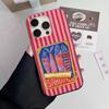 Мягкий гофрированный прозрачный чехол для телефона с сардинами для IPhone 17 15 16 11 12 13 14 Pro Max Plus Pro