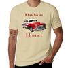 Hudson Hornet T-Shirt summer tops cute clothes customizeds T-shirts for men cotton