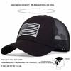 Unisex American Flag Embroidery Baseball Net Caps Spring and Summer Outdoor Adjustable Casual Hats Sunscreen Hat