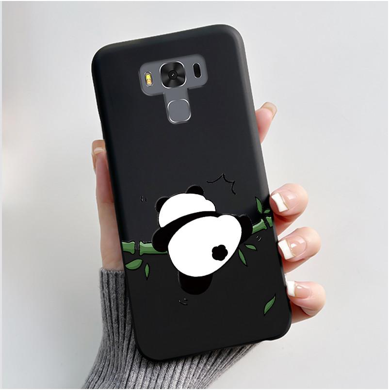 Чехол для Asus ZenFone 3 Max ZC553KL Capa Coque Милый Мультяшный Принт Чехол Защитная Крышка Мягкий Силикон Черный Корпус Funda