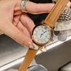 Quartz Watch Women'S Steel Belt Watch Women'S Rhinestone Scale Simple Temperament