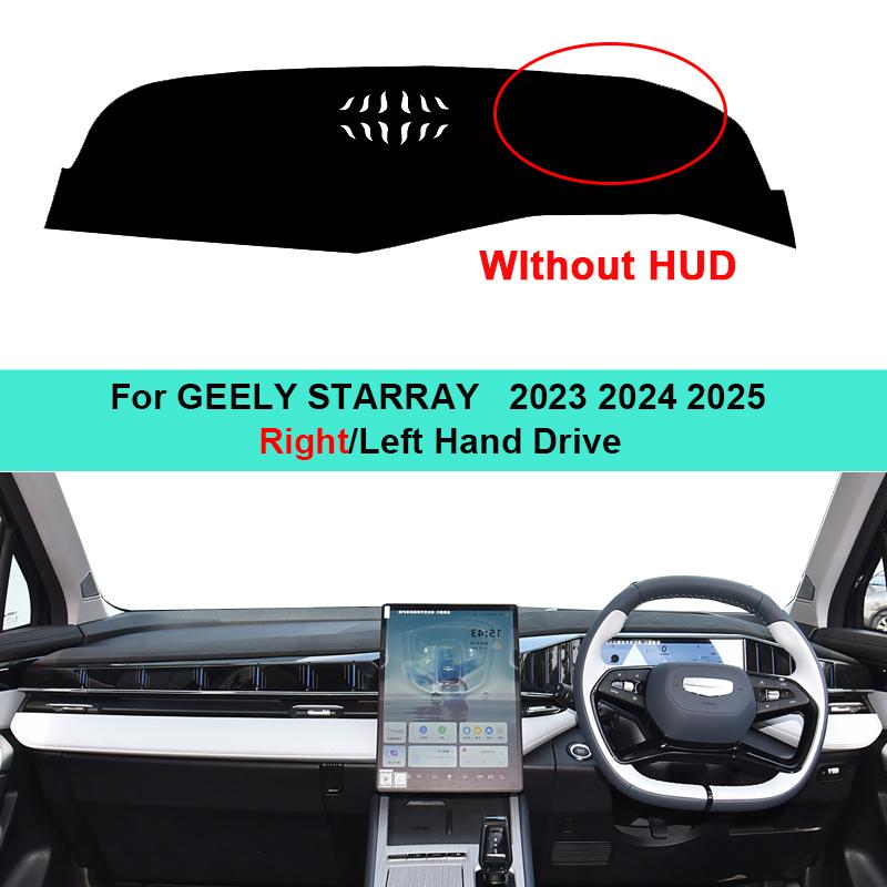 For GEELY STARRAY 2024 2025 Car Dashboard Cover Dash Board Mat Carpet Dashmat Pad Sunshade Cushion Accessories