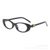 New fashionable and simple small frame sunglasses, European and American high-end retro sunglasses, anti-ultraviolet women's tide street shooting