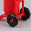 1 Set Dollhouse Simulation Fire Hydrant Handling Tool Miniature Hand Trolley Forklift Mini Platform Cart Toy Construction Props