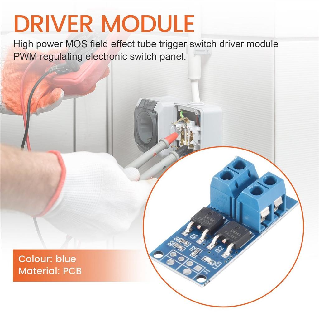 10 шт. DC 5V-36V 15A(Макс 30А) Модуль драйвера управляющего переключателя MOSFET MOS FET 0-20 кГц Панель управления ШИМ-регулятором