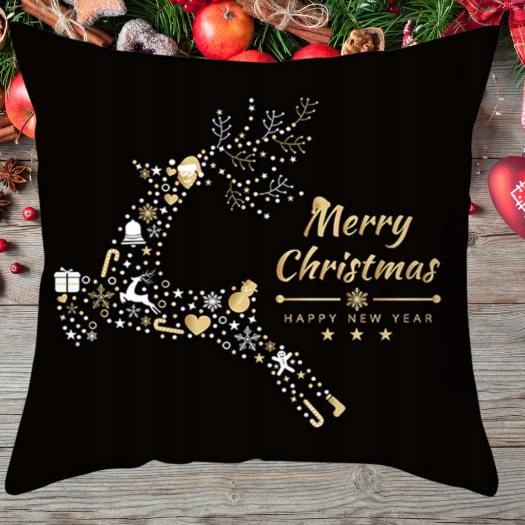 Christmas Pillowcase Set 3 Pcs Decorative 45X45 [P-Z9]