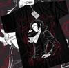 Футболка Рюноскэ Акутагава Bungou Stray Dogs Японская Черная Футболка Все Размеры Унисекс Футболка