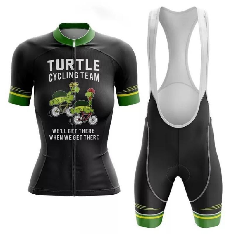 Cycling Clothing Women's Suspenders Shorts Set Quick-drying Short-sleeved Shirt Mountain Bike