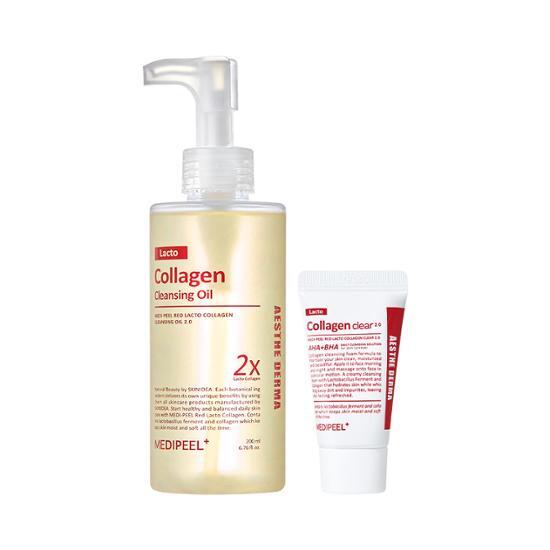 MEDI-PEEL Red Lacto Collagen Cleansing Oil 2.0 200ml Special (+15ml Additional Gift)