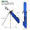 MAZEL Golf Club Ultra Large Capacity включает в себя капюшон и вмещает 8 клюшек, легкий, карманный, для хранения, мужской, женский (синий)