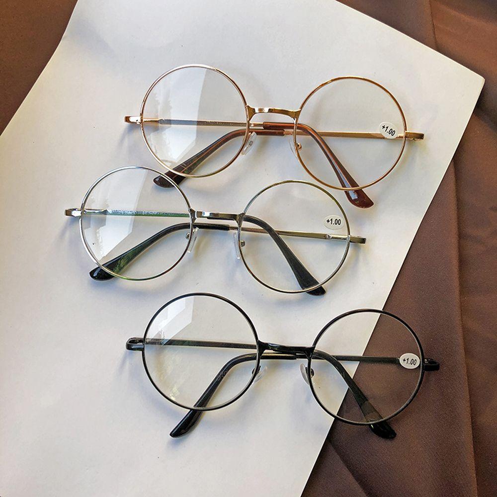 Round Frame Reading Glasses Computer Eyeglasses Presbyopia Eyeglasses Hyperopia Eyewear